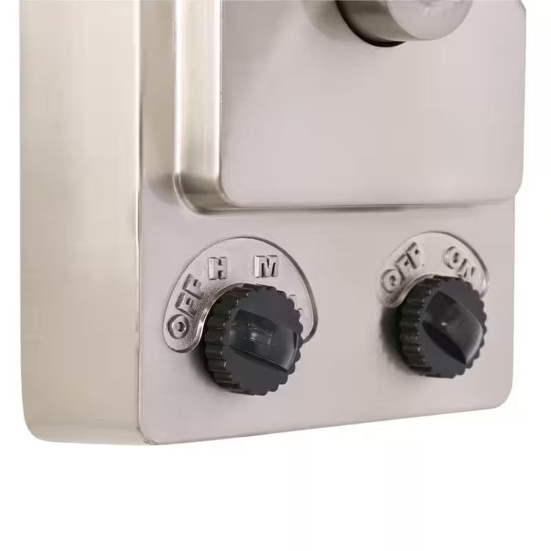 Brushed Nickel Oscillating Wall Fan A318