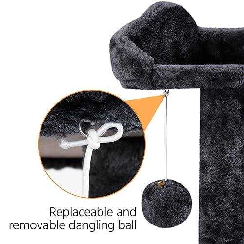 54in Cat Tree Tower Condo Scratch Post H673212