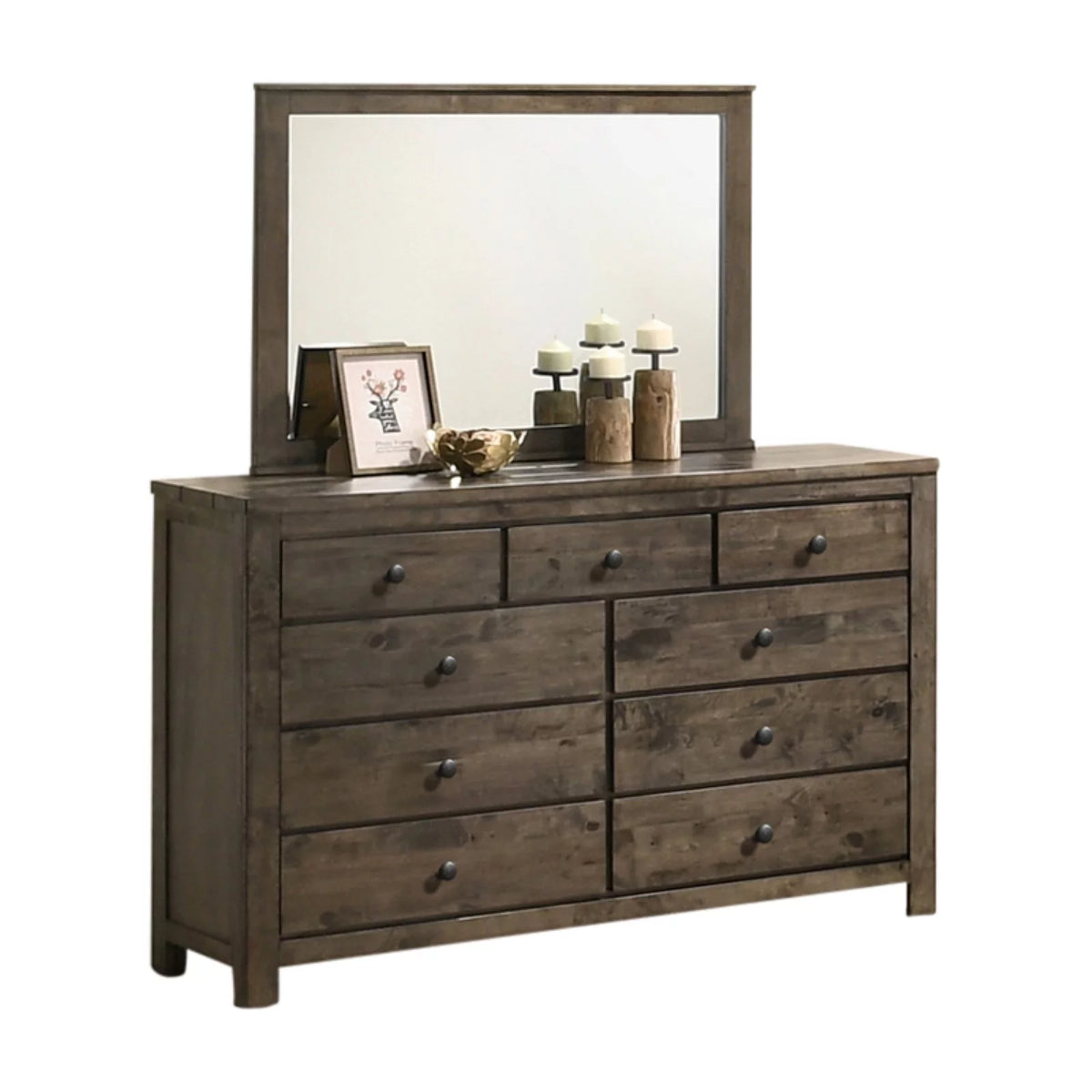 9 Drawer Dresser with Optional Mirror A329073