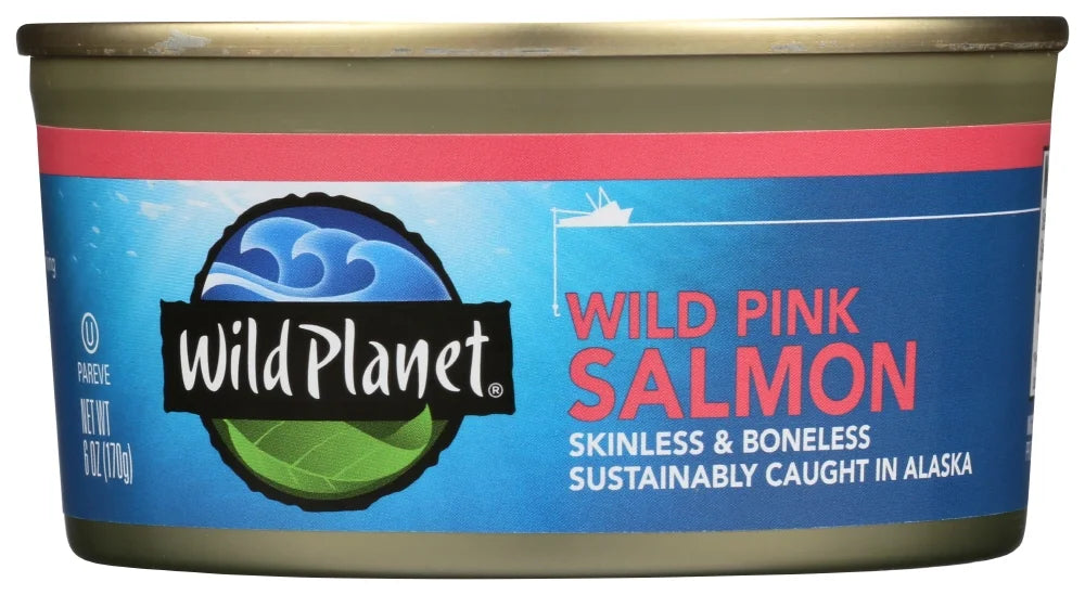 (4 pack) Wild Alaskan Pink Salmon, 6 oz Can Y919669