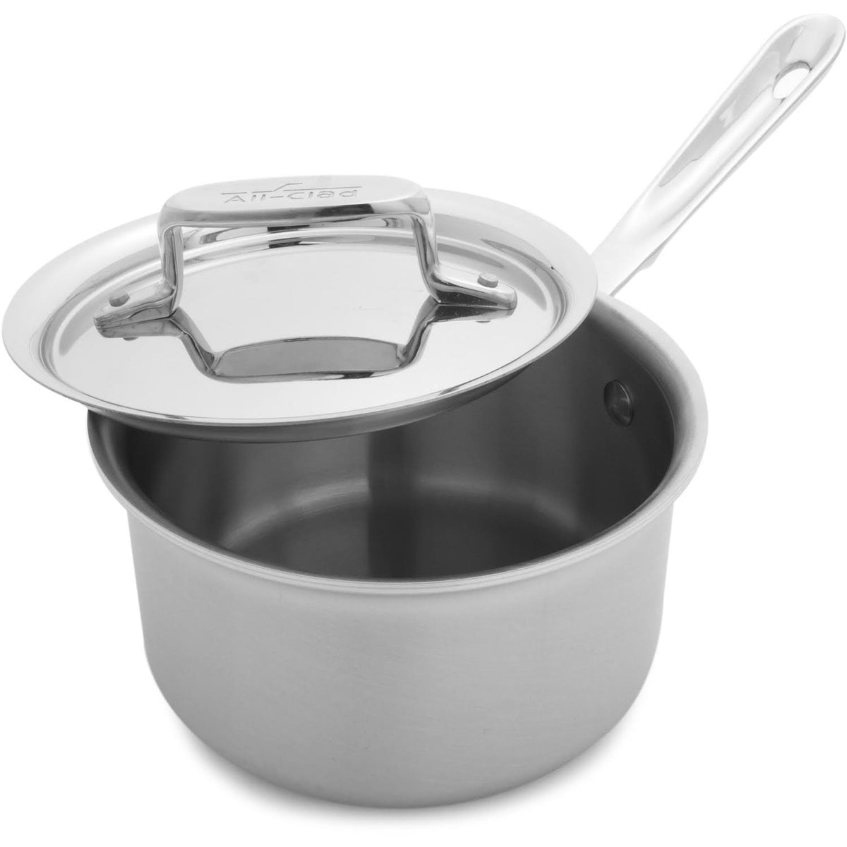 Brushed Stainless 1.5 qt. Sauce Pan with Lid K93385