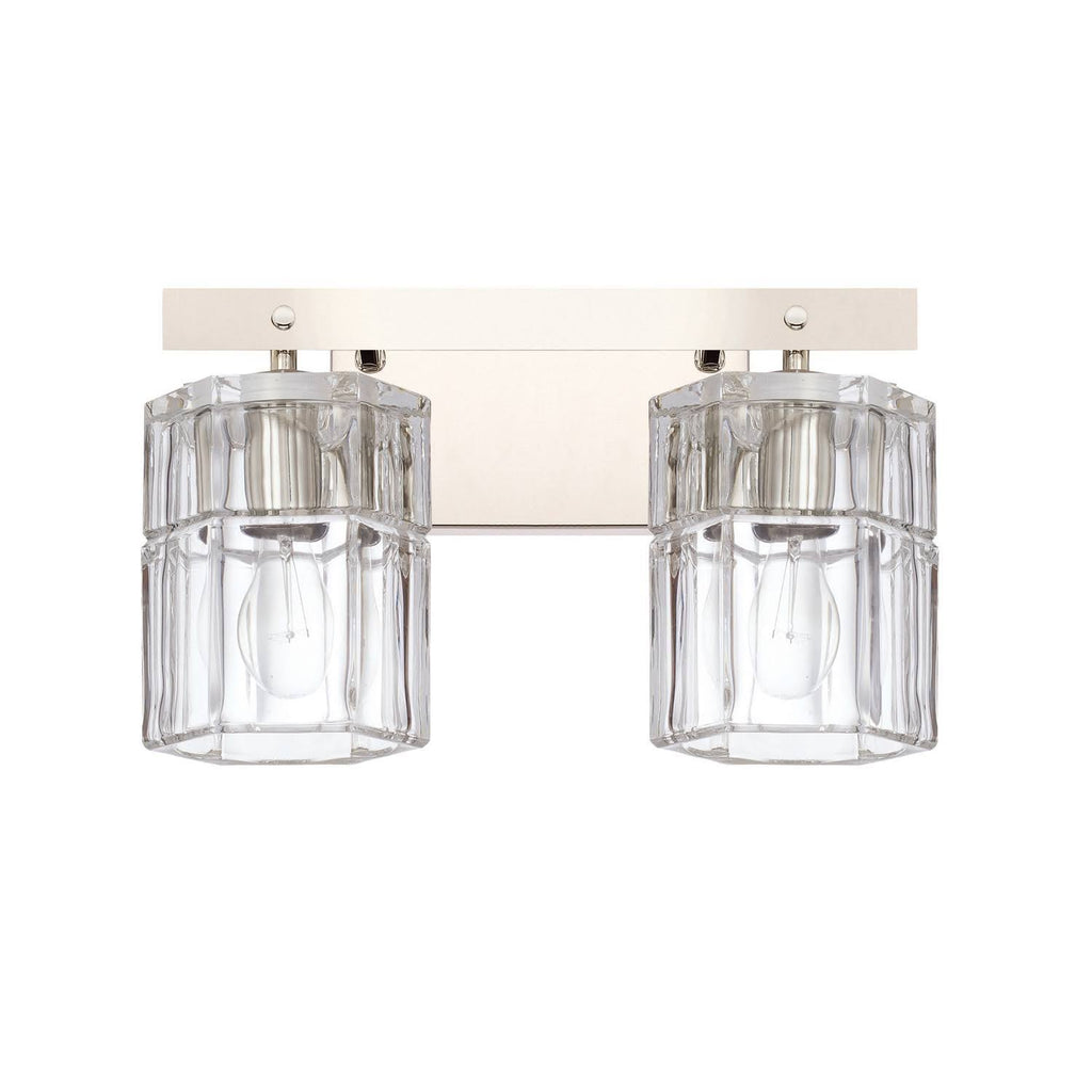 Polished Nickel 2 Light Vanity T391790