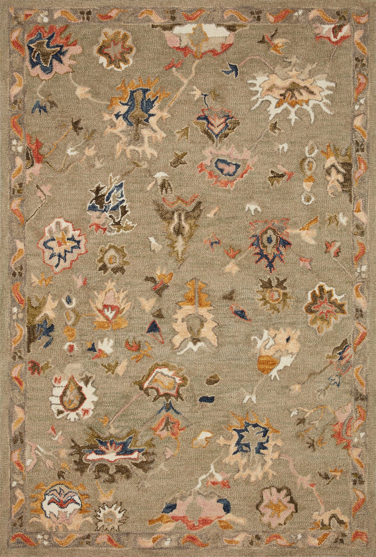 Grey Multi 8'6 x 12' Rug O9483