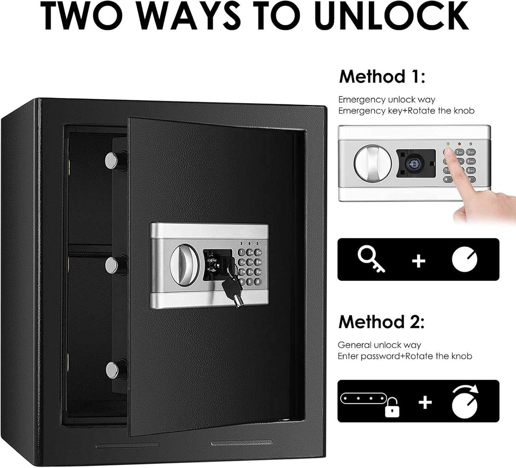 Fireproof Waterproof Digital Safe Box with Keypad Lock S171075