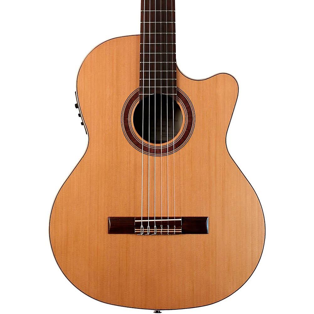 Nylon-String Acoustic-Electric Guitar Natural T609106