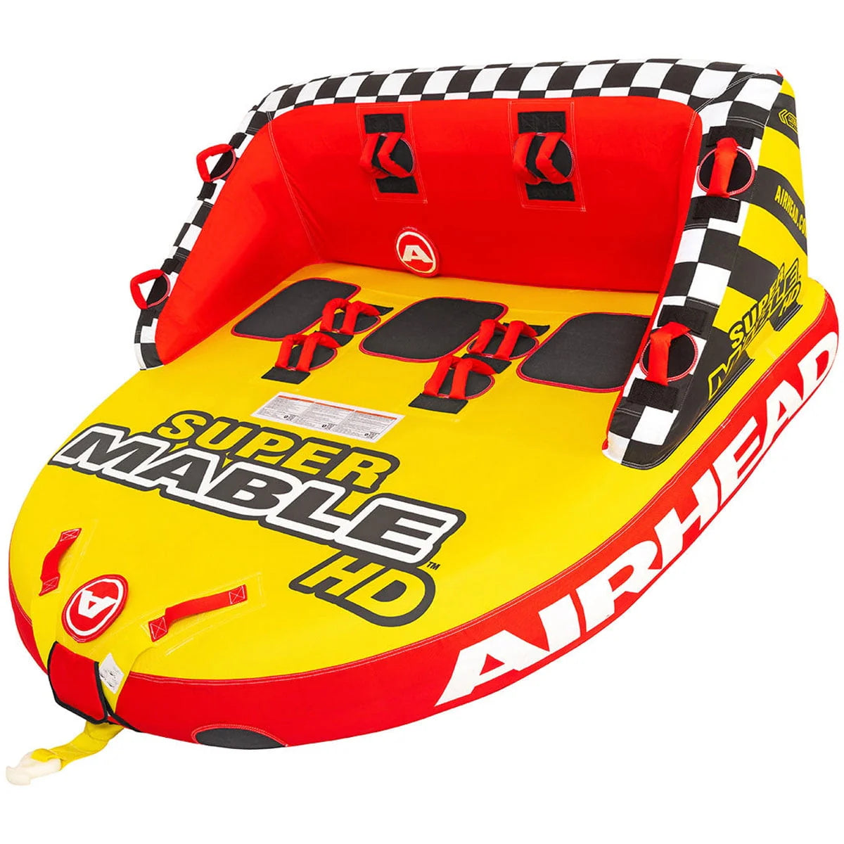 Red 3 Rider Towable Tube S7184