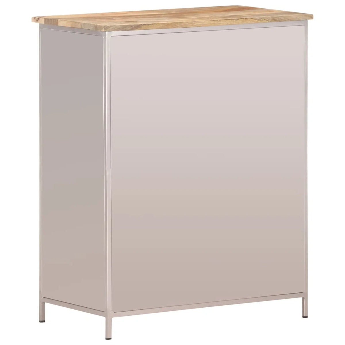 Rough Mango Wood & Iron Sideboard I52134