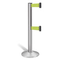 Fluorescent Yellow Crowd Control Post N591937