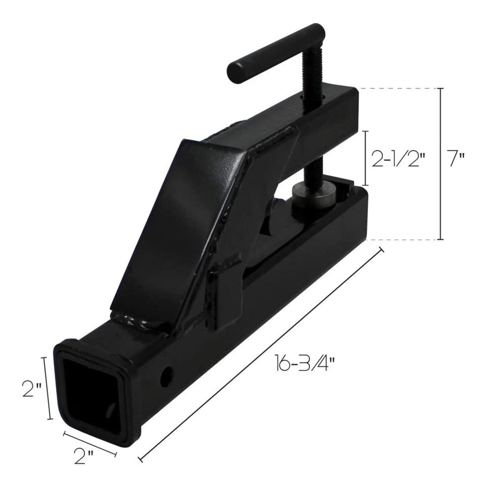 Clamp On Tractor Bucket 2 Inch Hitch Receiver Adapter K982