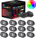 Multicolor LED Rock Light Kit with Bluetooth Controller E83686