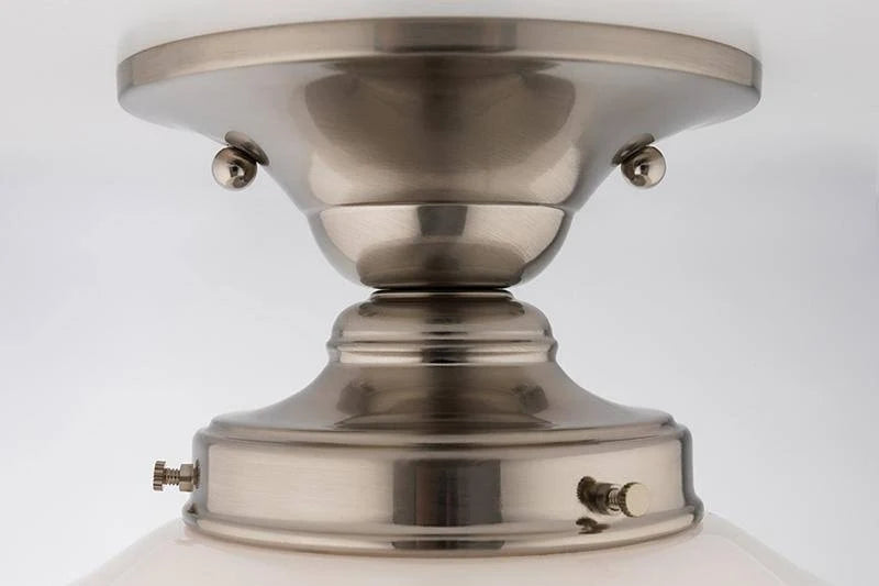 Satin Nickel Semi Flush Light M9960