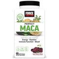 Maca Root Supplement with Saffron, Dark Cherry Flavor, 60 Soft Chews F977707