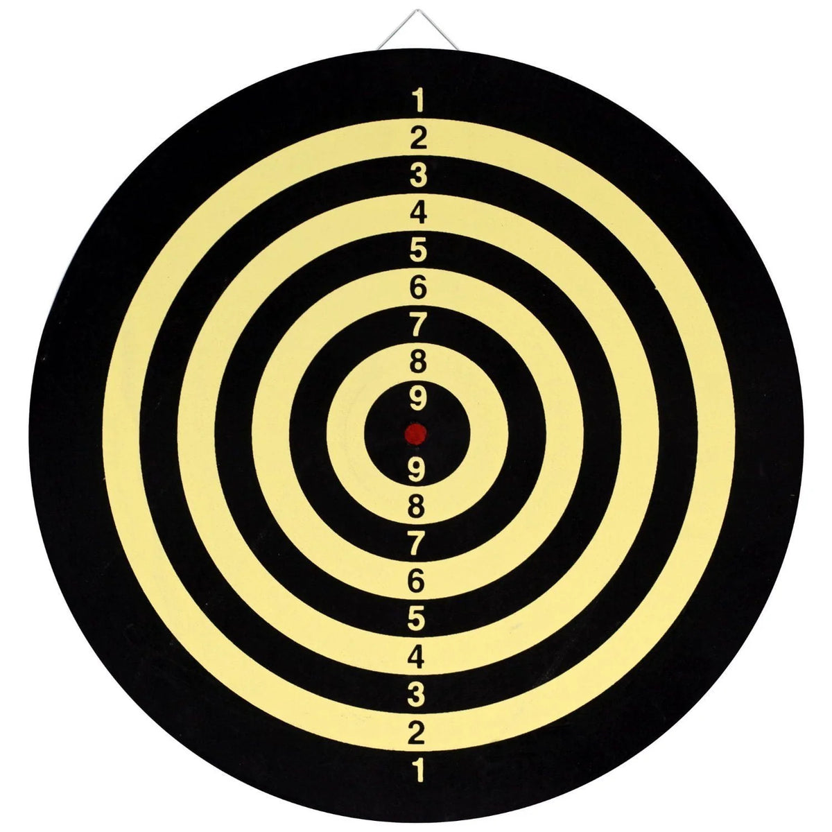 Dart Board with 6 Brass Darts 16.5 inch H2890