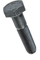 M12-1.5 x 90mm Hex Head Cap Screws, Steel Class 10.9, Plain Finish, 175 pcs H725107