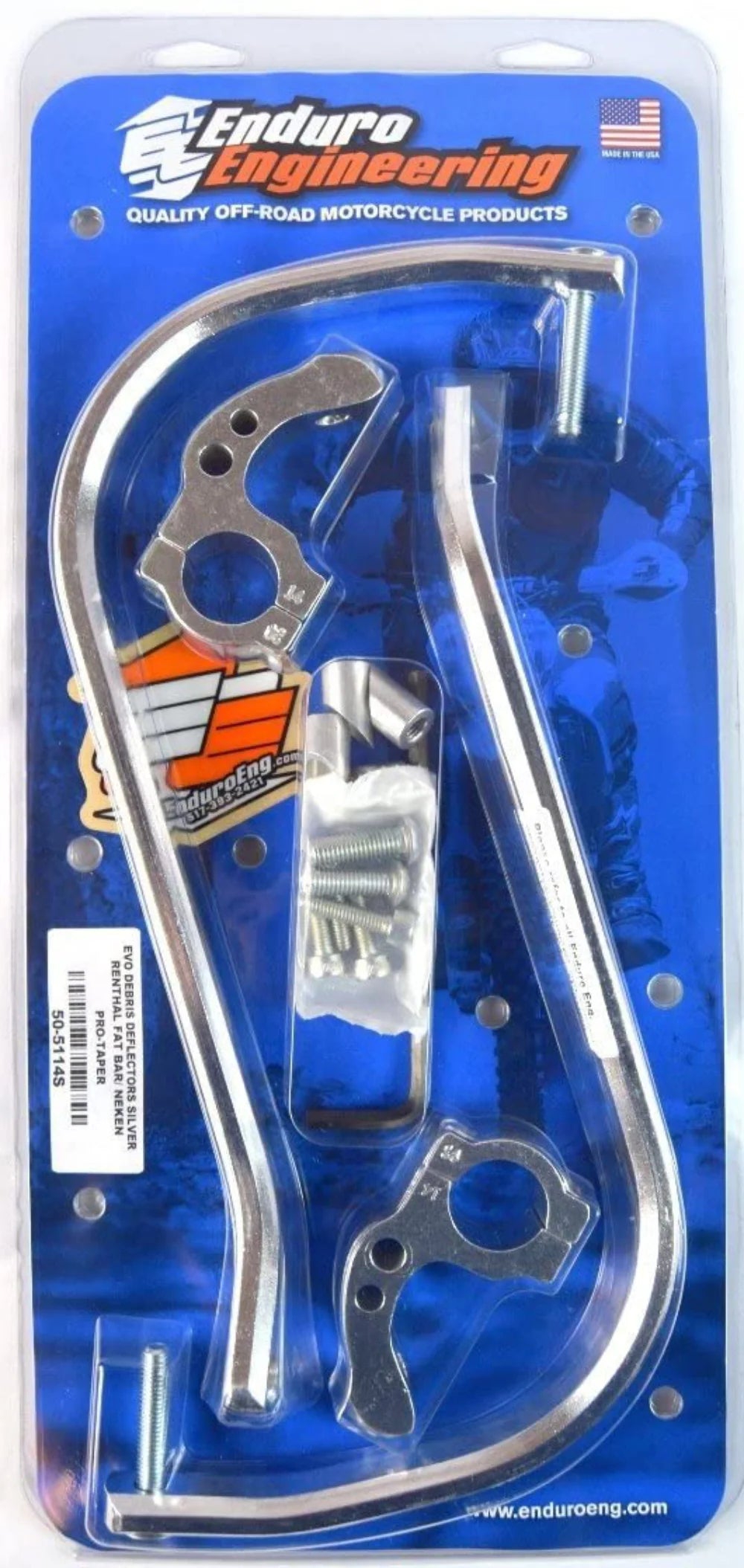Orange Debris Deflectors for 1 1/8" Bars E162697