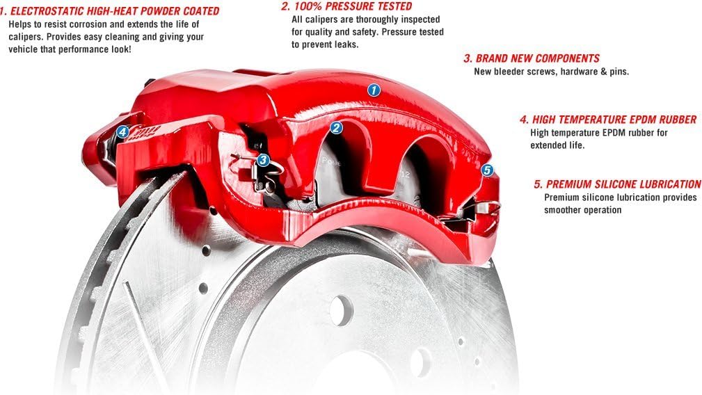 Front Z36 Truck and Tow Brake Kit with Calipers Q846862