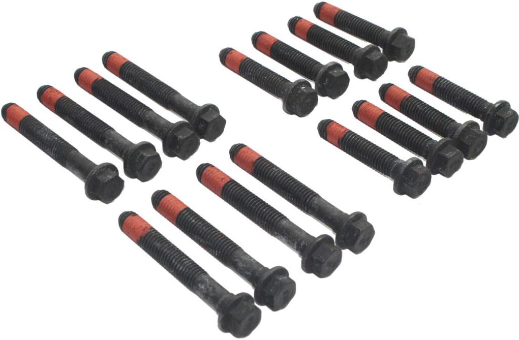 Cylinder Head Bolt Set of 16 for 3.8L OHV Engine B573