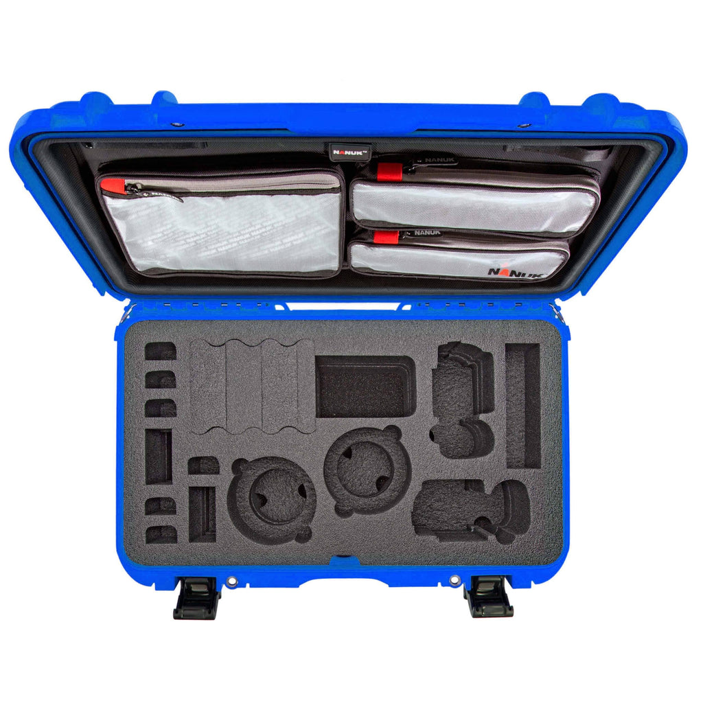 Yellow DSLR Camera Case with Lid Organizer N6494