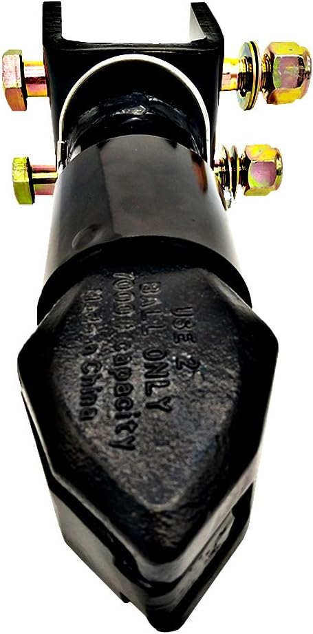 Black Gooseneck Trailer Coupler 2 Ball Pack of 2 Q805