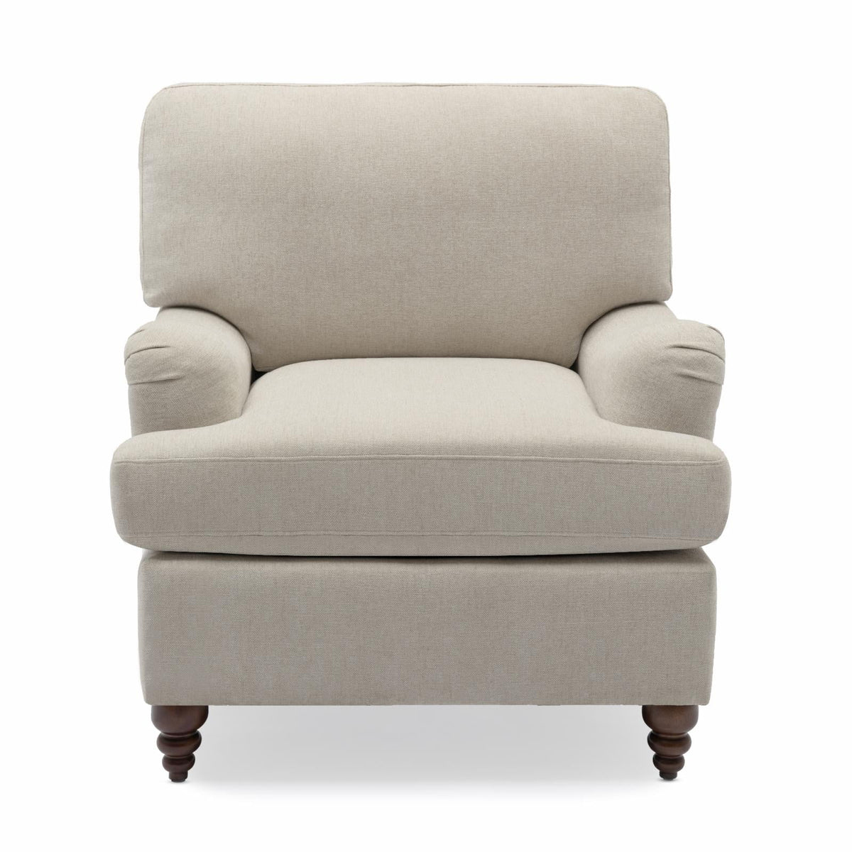 Navy Blue Polyester Fabric Upholstered Arm Chair I607