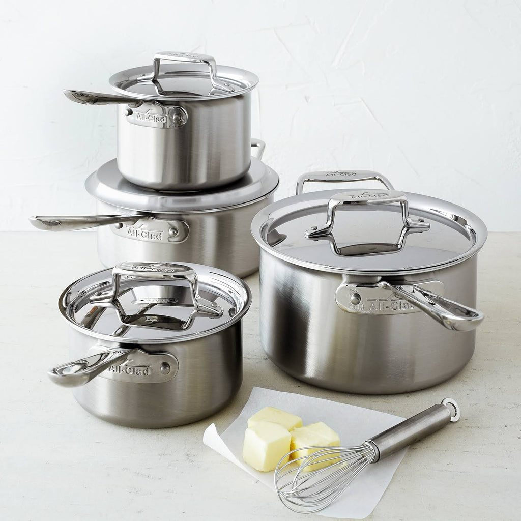 Brushed Stainless 1.5 qt. Sauce Pan with Lid K93385