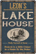 Blue Cabin Home Decor 8x12 Metal P5363