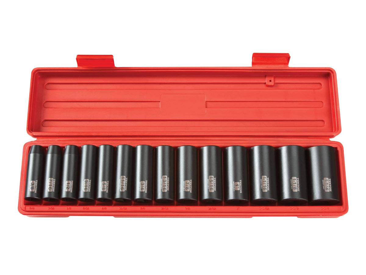 1/2-Inch Drive Deep Impact Socket Set CR-V 6-Point E795752