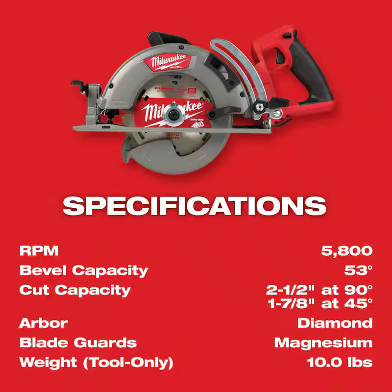 18V Cordless 7-1/4 in. Circular Saw with Jig Saw V236978