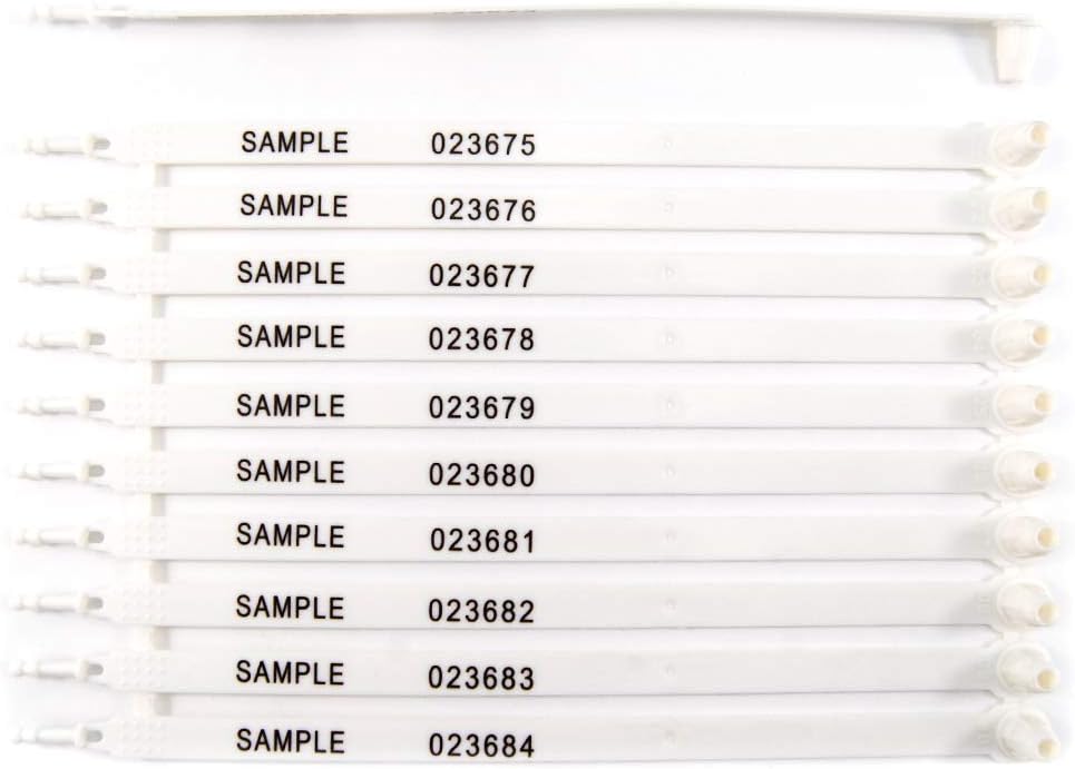 1000 pcs Plastic Tamper Resistant Truck Door Seal Self-Locking Padlock (Blue) M341123