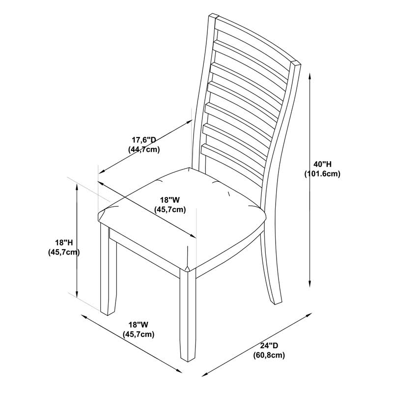 Side Chair (Set of 2) W8572