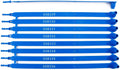 1000 pcs Plastic Tamper Resistant Truck Door Seal Self-Locking Padlock (Blue) M341123