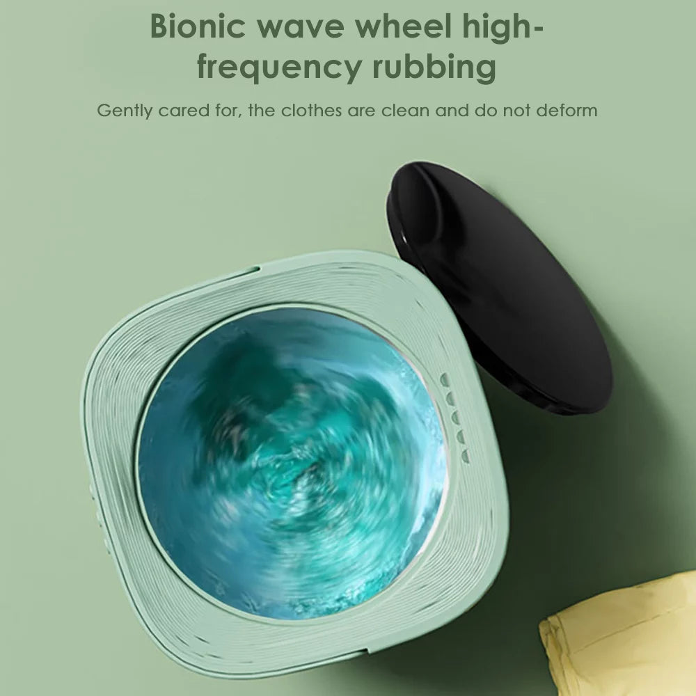 Portable Washing Machine Green Y431673
