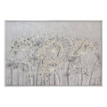 Gray Metal Oil on Canvas Painting C2568