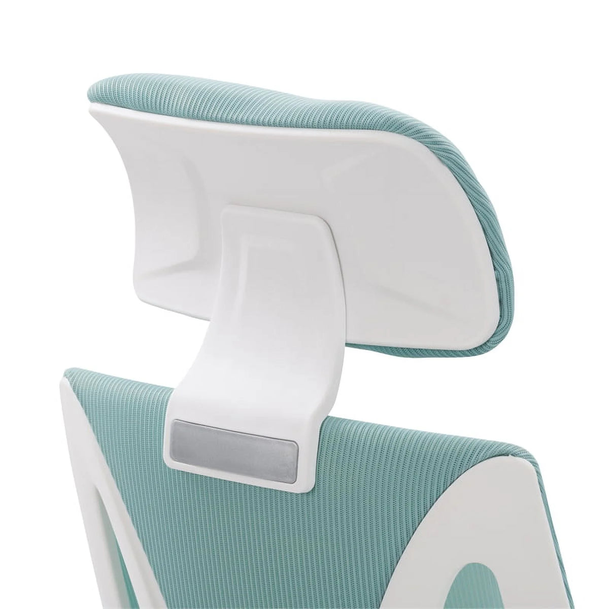 Teal Blue and Black Fabric Mesh Back Office Chair L286