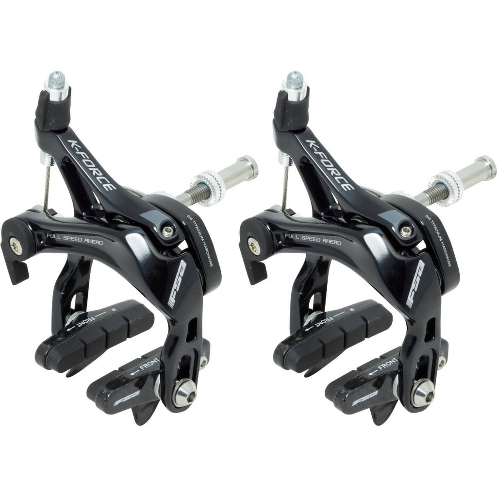 Black Road Rim Brake Front and Rear M5522