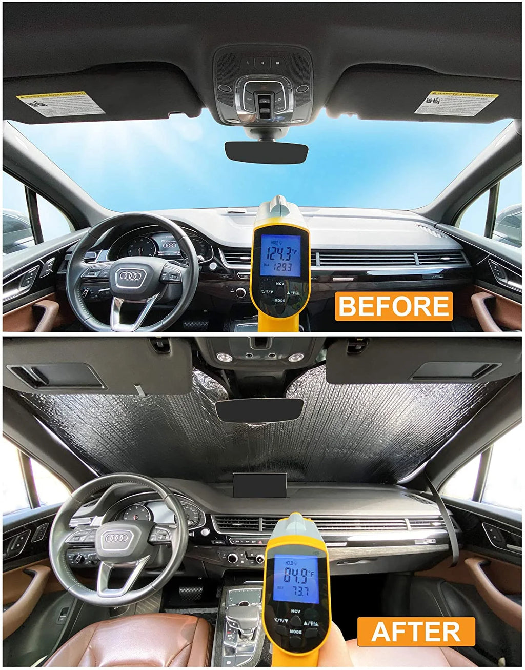 Front Windshield Sunshade for Jeep Renegade SUV M125950