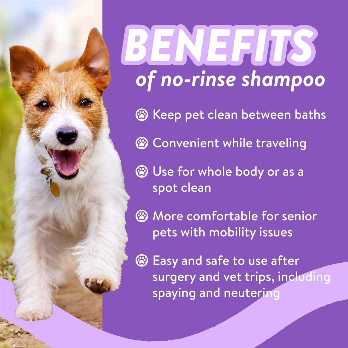 Waterless Dry Shampoo for Dogs or Cats U54977