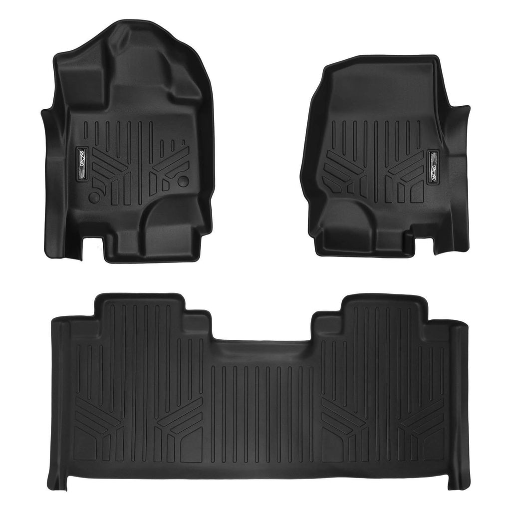 Black Floor Mats for F-150 SuperCab N690584