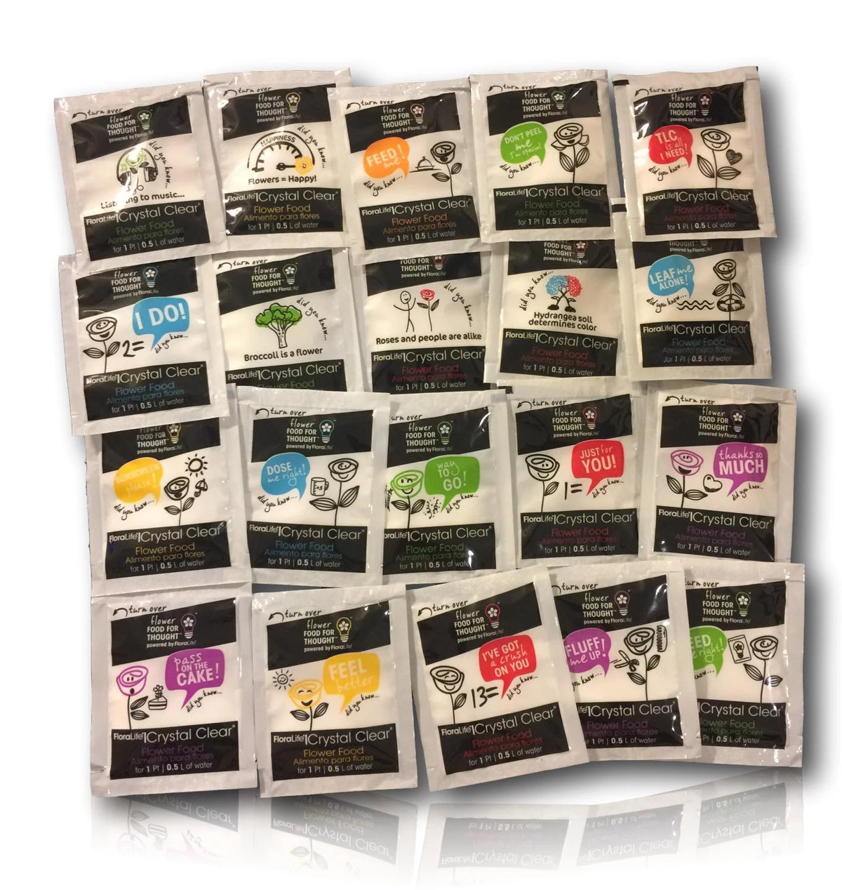 Cut Flower Food 200 Powdered Packets 2.2 Lbs R748206