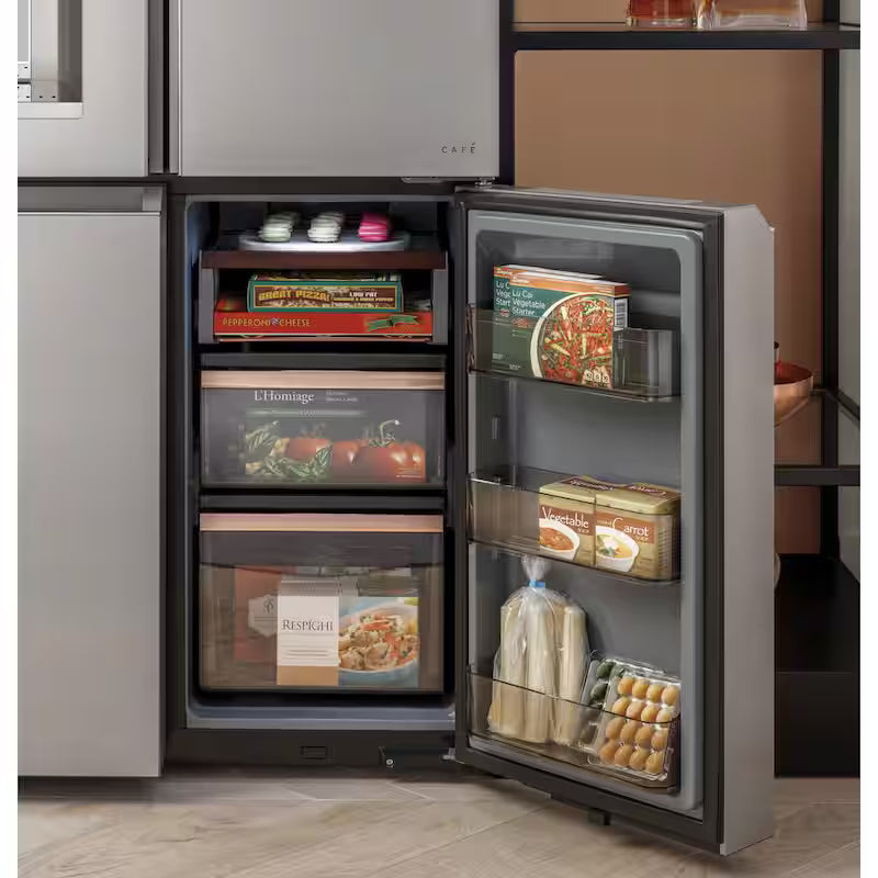 Platinum Glass 4-Door French Door Refrigerator D30960