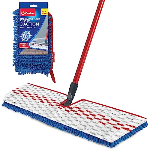 Microfiber Mop with 3pc Handle E89205