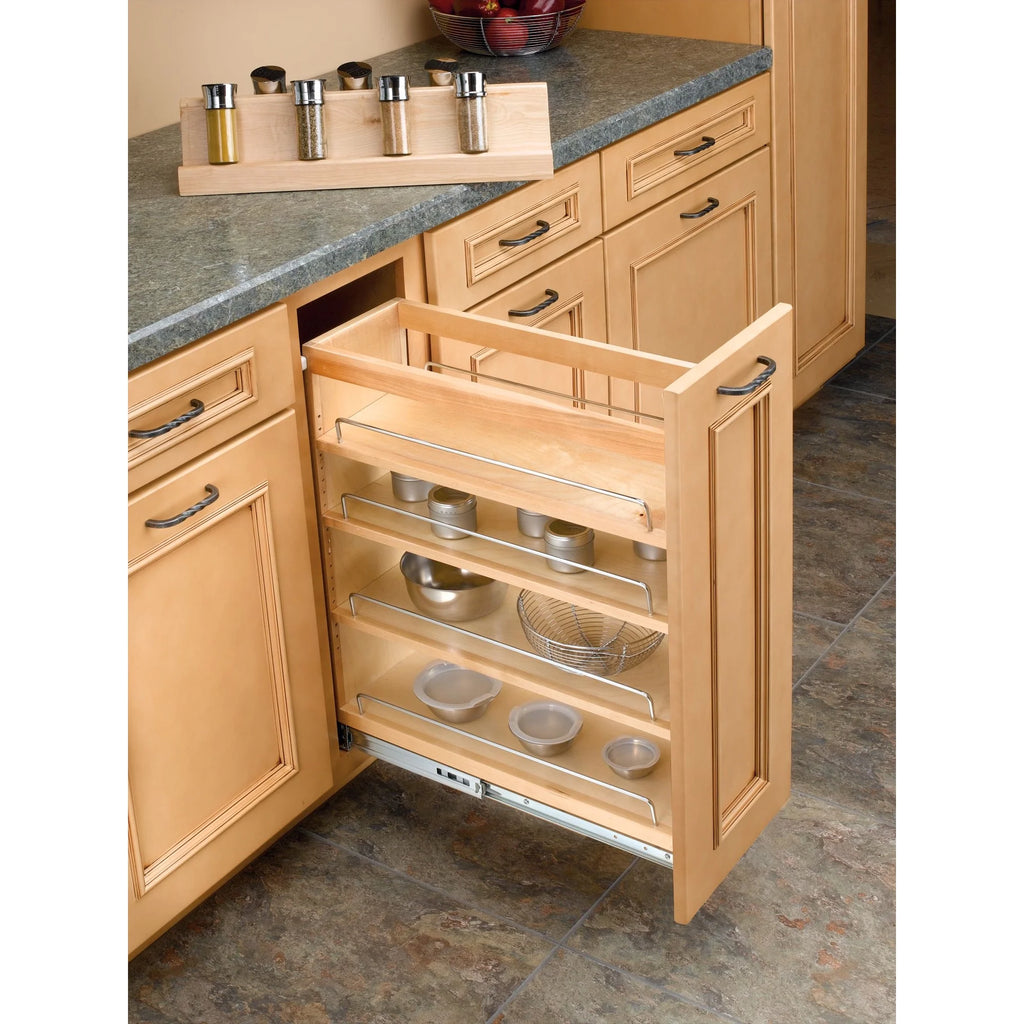 8 Inch Pull-Out Kitchen Cabinet Organizer Spice Rack H2907