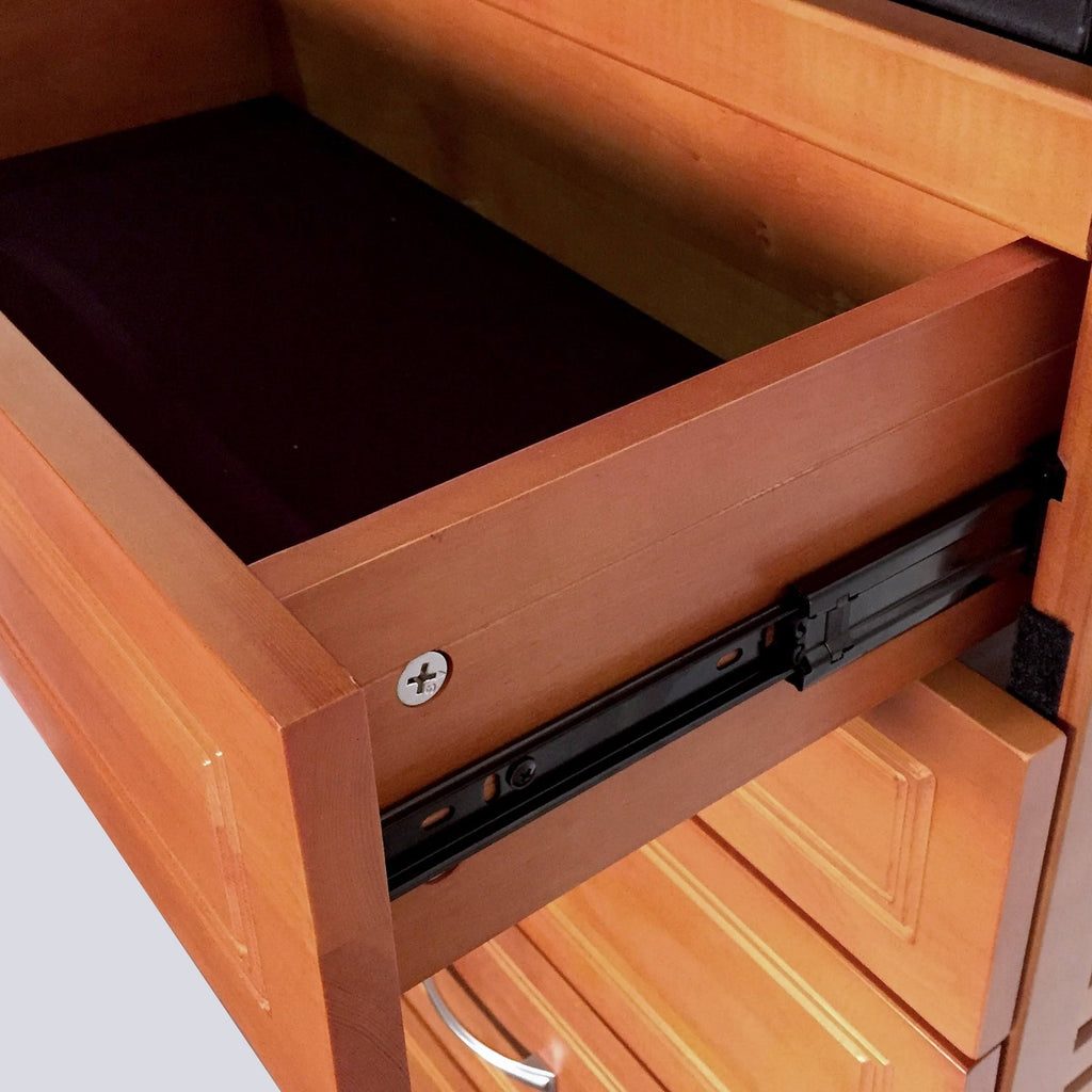 Caramel Woodcrest Closet System W423
