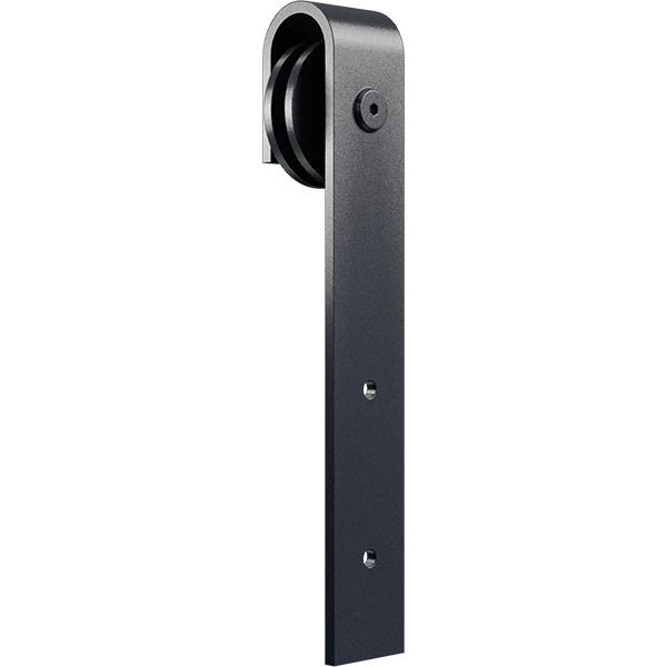 Dark Gray Roller Hanger for Barn Door M425058