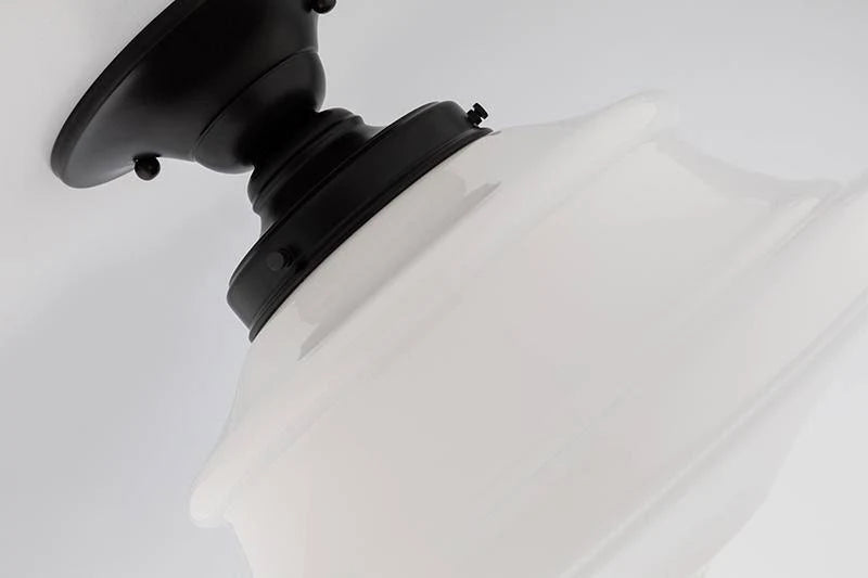 Satin Nickel Semi Flush Light M9960