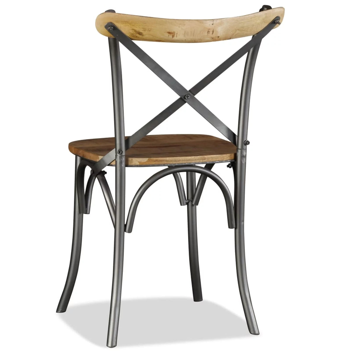 2 Piece Mango Wood Dining Chairs B669