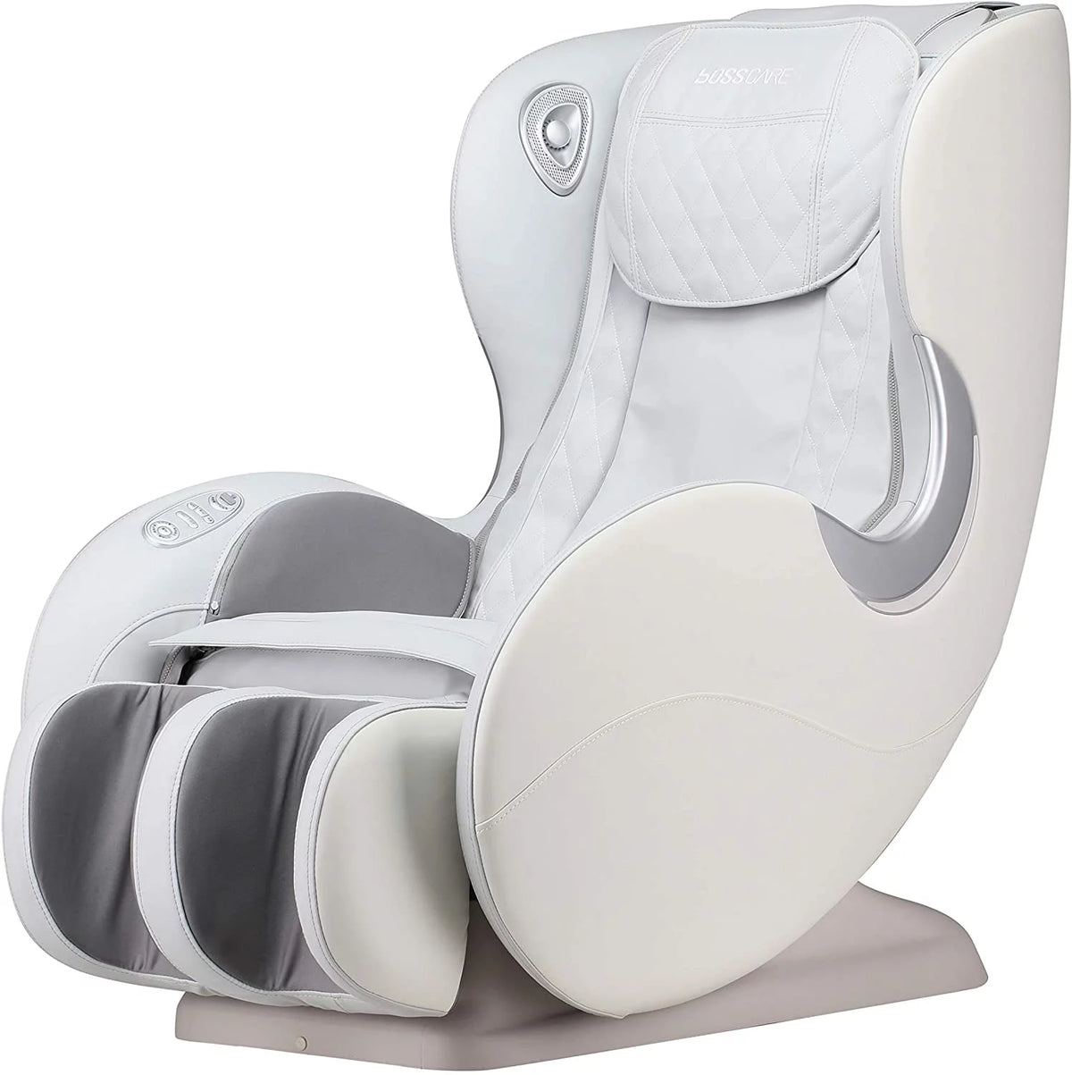Light Grey Full Body Zero Gravity Shiatsu Recliner M479