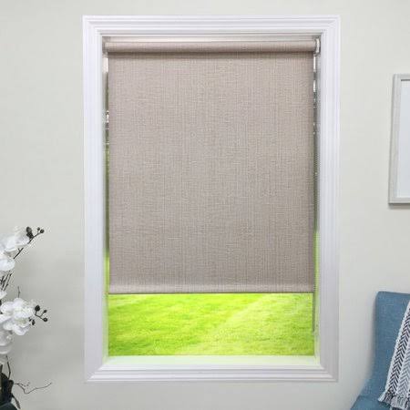 Blackout Natural Roller Shade Width: 60 R709849