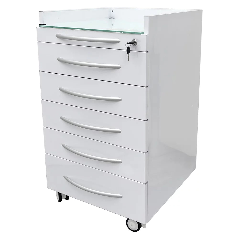 Stainless Steel Mobile 5 Drawers Cabinet B418