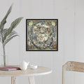 Black Float Frame Canvas Art - 20 x 20 N431